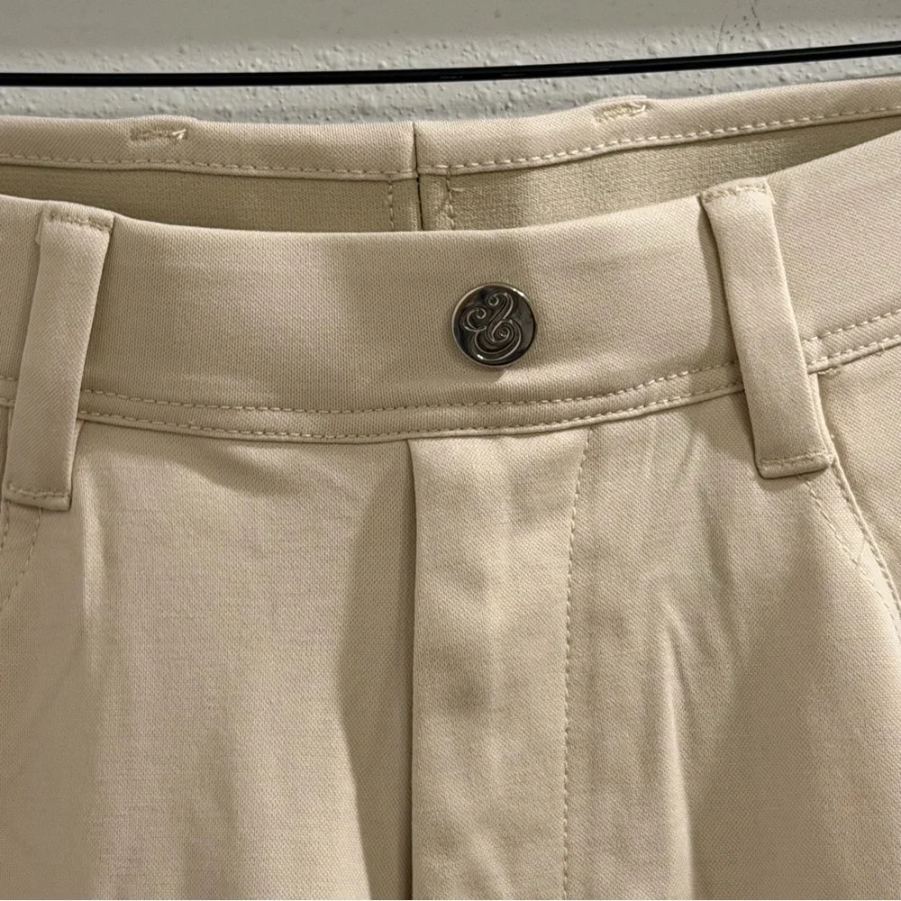 Collars and & Co NWT 32/30 Stone CEO Tech Pull On Pants Stretch Golf Athleisure